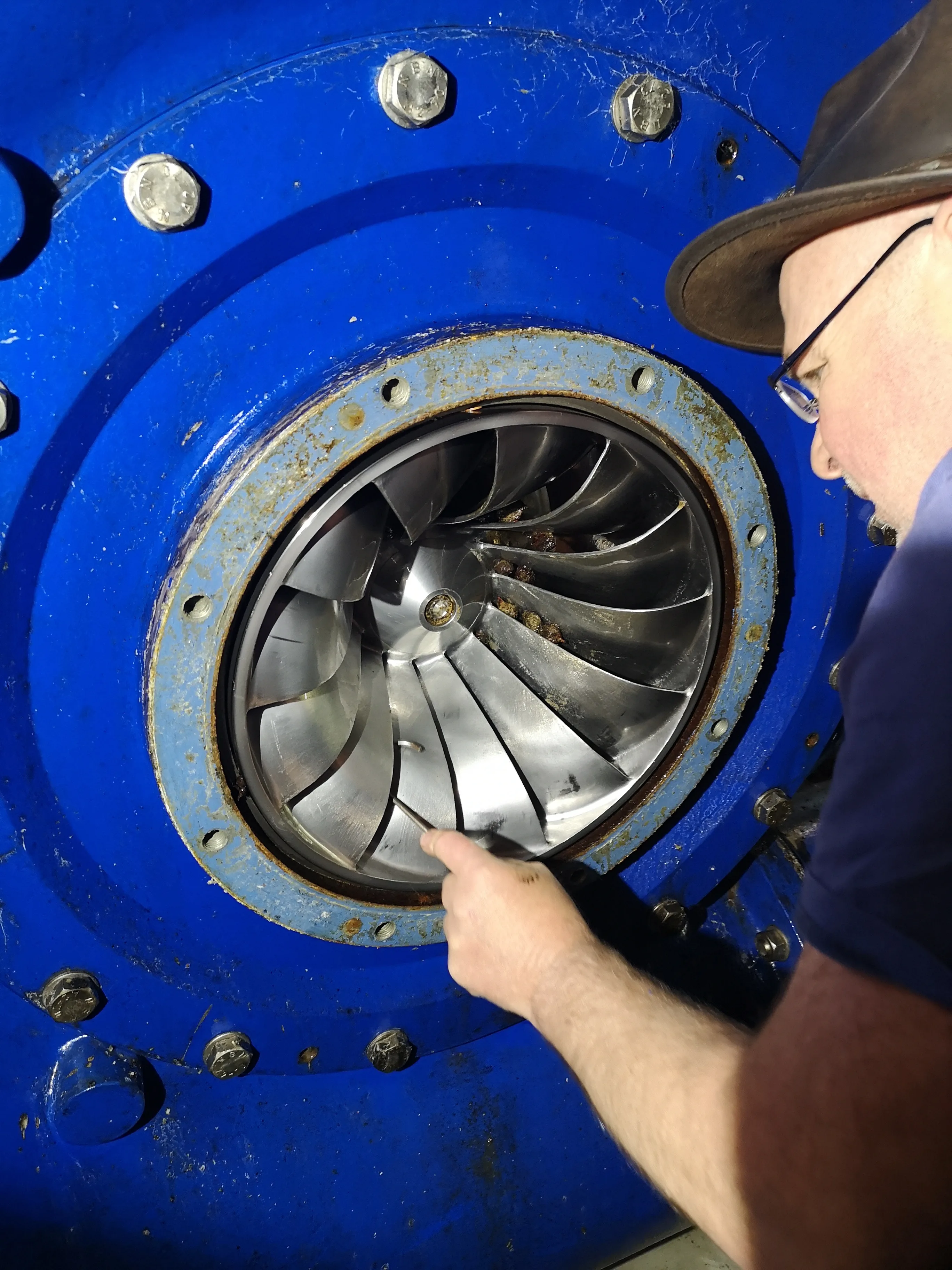 Turbine de dotation du barrage